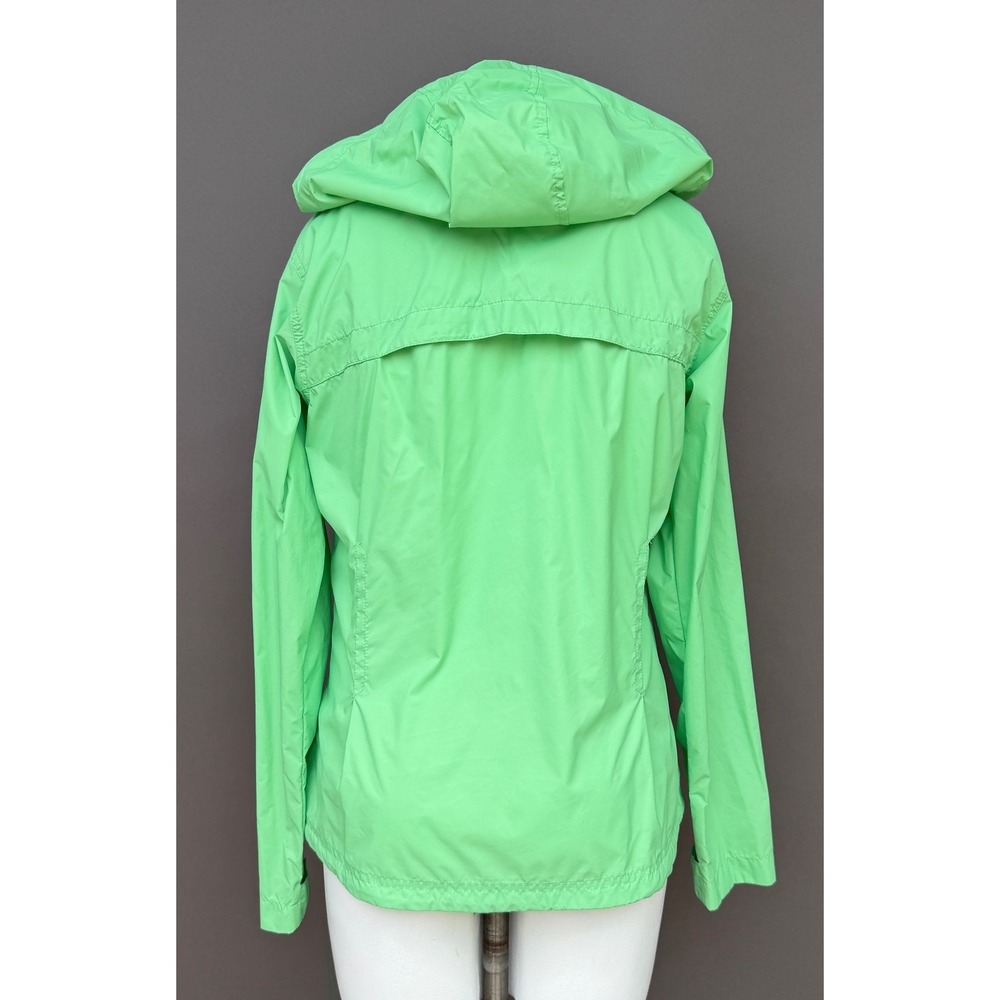 Columbia Switchback III Rain Jacket Women Large Green Hooded Windbreaker Outdoor - Picture 5 of 16